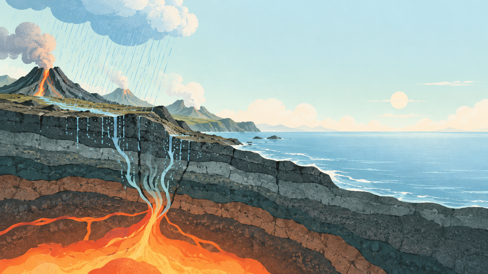 CORE — The Future Is Good: Ancient rocks reveal an early water cycle on Earth