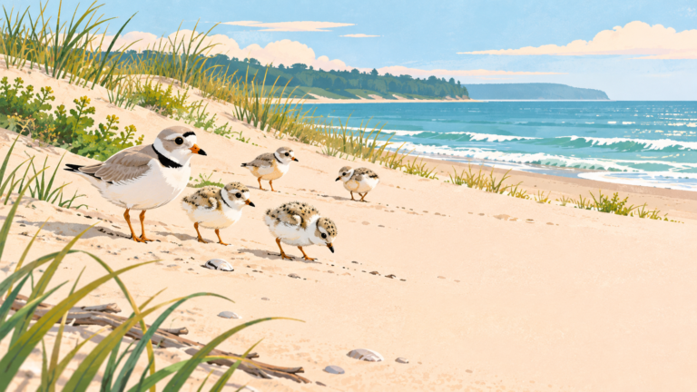 CORE — Animals Are Good: Great Lakes piping plovers have their best season since listing