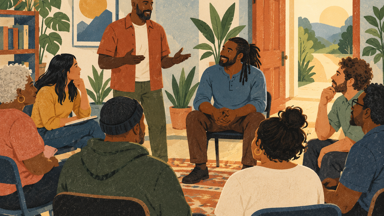 Two former prisoners teach a course at Racine