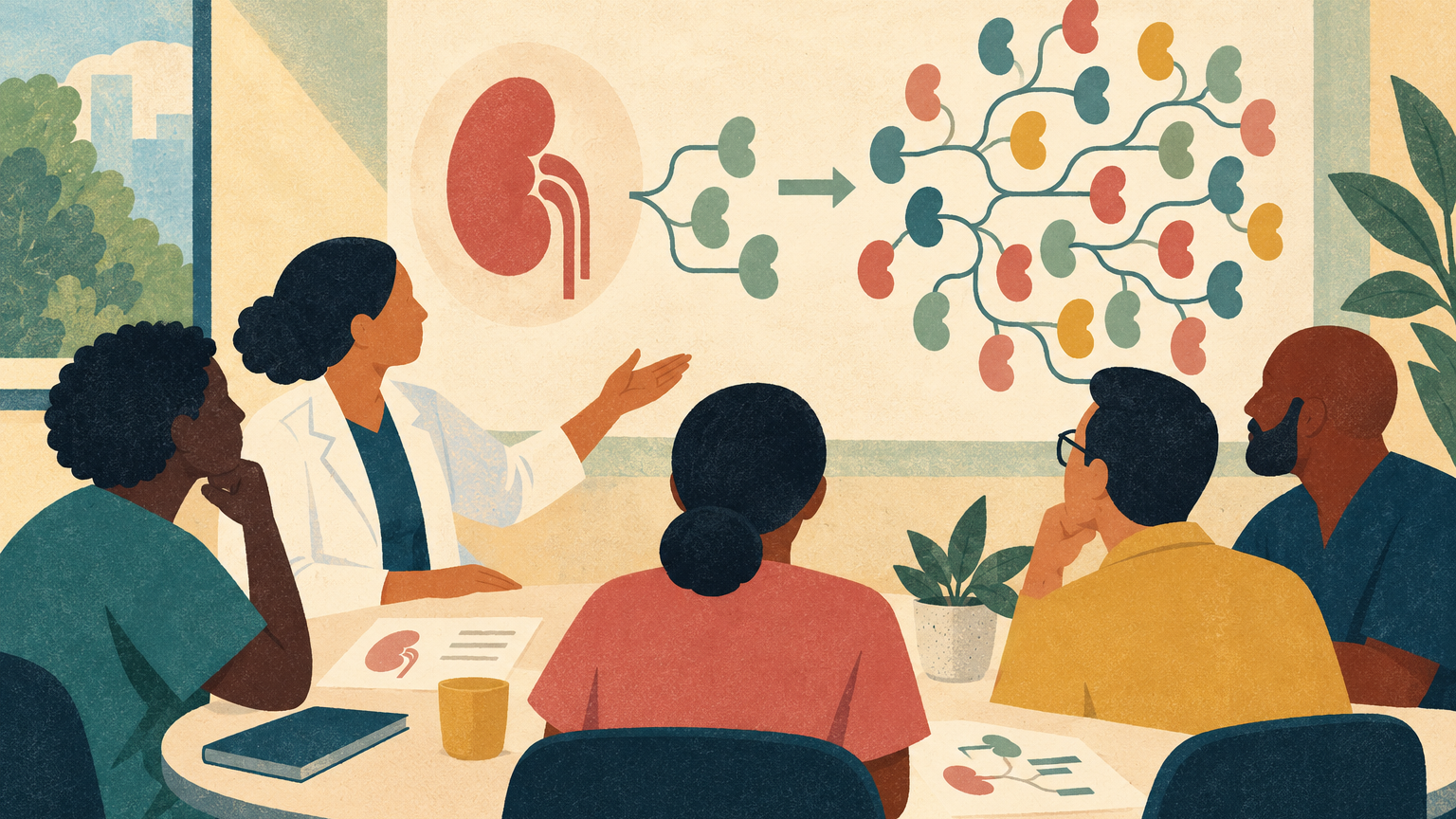 An expanded donor list brings a kidney offer within a week